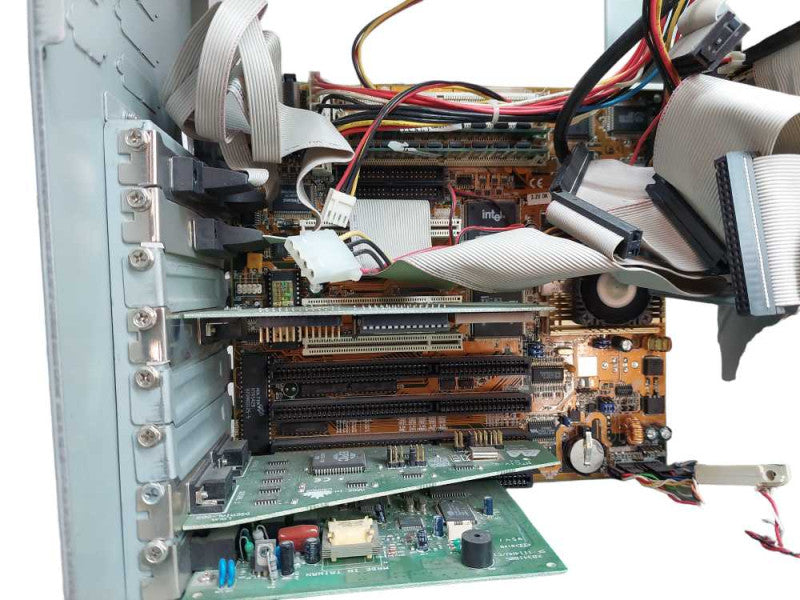 Vintage Max Personal Computer Pentium 1, No Side & Top Panels  =