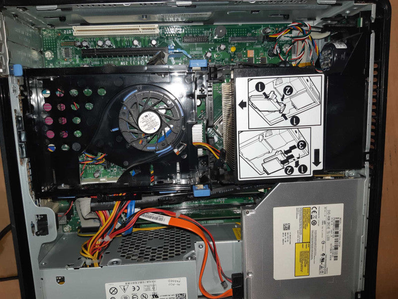 Desktop SFF, OptiPlex 775, Intel (R) Core(TM) 2 Duo, 2.53 GHz, 2GB DDR2 SDRAM, No HDD/SSD, NO OS