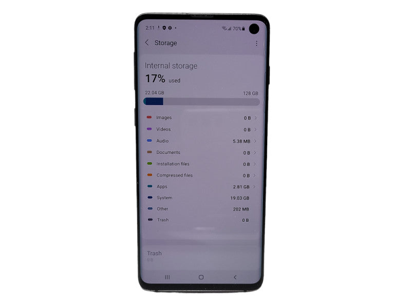 Samsung Galaxy S10 128GB (SM-G973W) - READ $