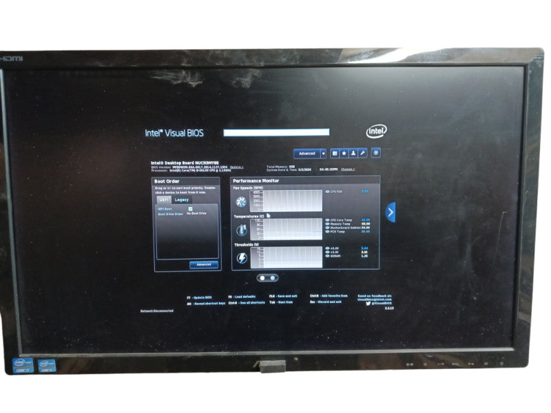 Intel NUC5i3MYHE Core i3-5010U 4GB RAM