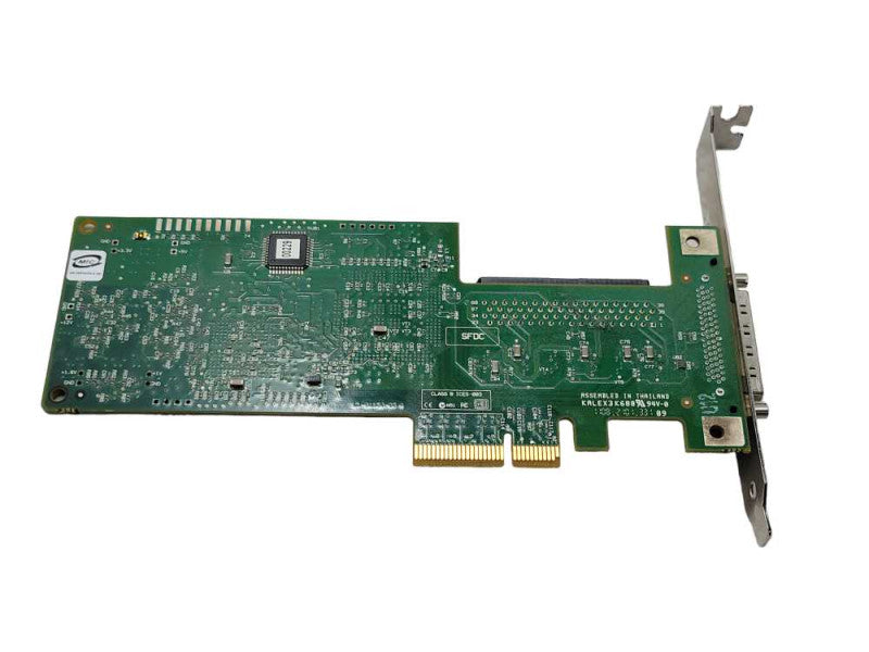 LSI Logic SCSI LVD/SE Controller PCI-E x4 LSI20320IE w/ 0DR017 Scsi Cable _