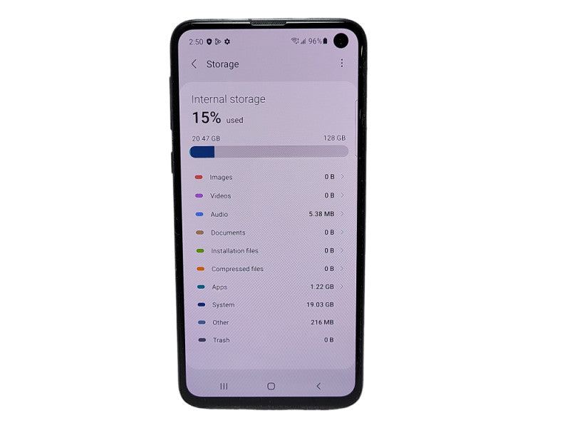 Samsung Galaxy S10e 128GB (SM-G970W) READ $