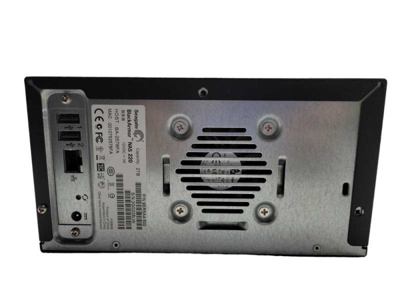 Seagate NAS 220 2-Bay storage system with 1x 1TB HDD, READ _