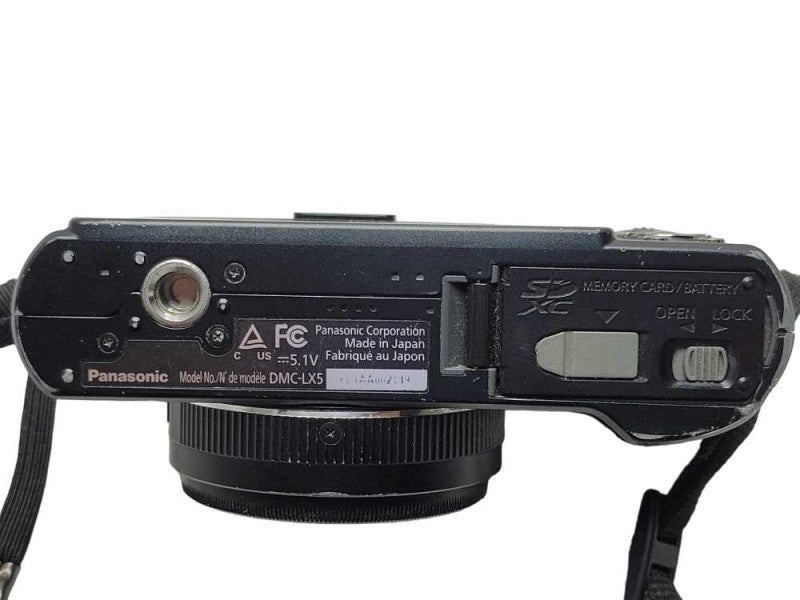 Panasonic LUMIX DMC-LX5 10.1MP Digital Camera - No SD Card No Charger, READ _