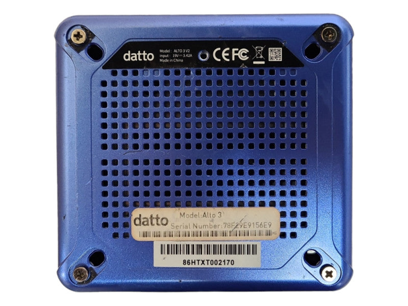 Datto Alto 3 V2,1.80GHz Celeron-3865U 1.80GHz, 8GB DDR4, 256GB SSD, READ