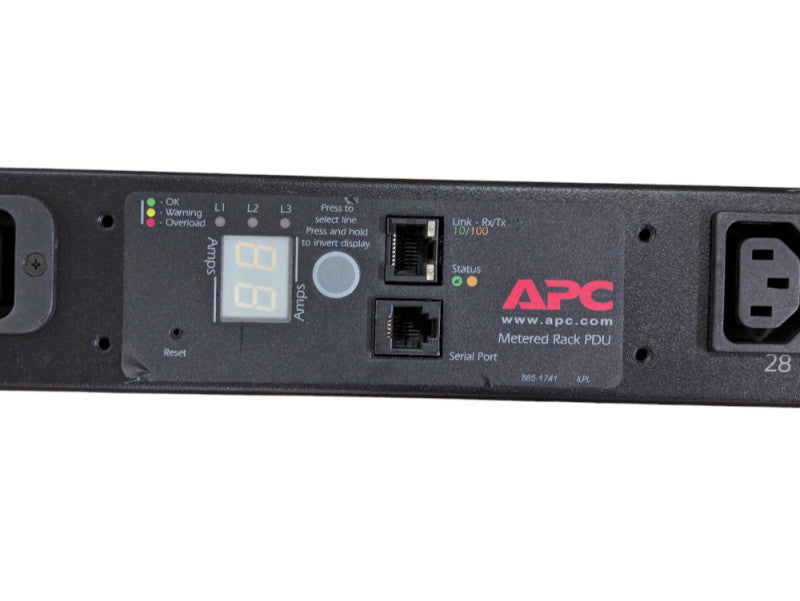 Schneider Electric APC Metered PDU 0U 20A 208V Rack PDU  Q-