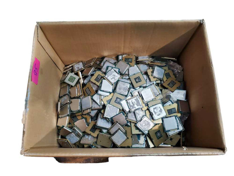 28.6KG of Assorted CPUs AS-IS @