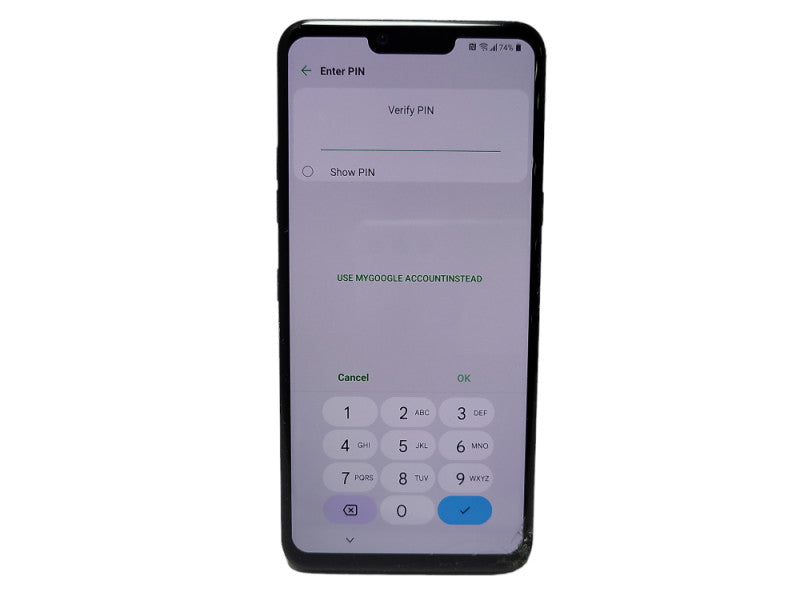 LG G8 ThinQâ¢ LG-LMG820UM2 READ $