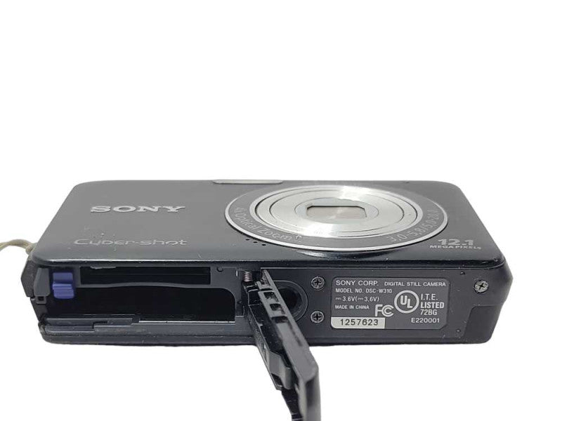 Sony Cyber-shot DSC-W310 12.1MP Digital Camera, READ _