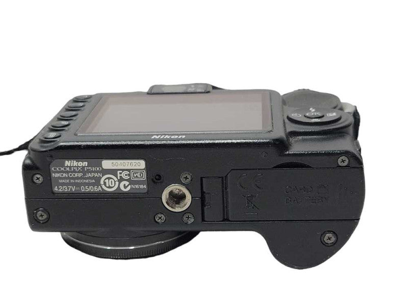 Nikon COOLPIX P5100 12.1MP Digital Camera, READ _