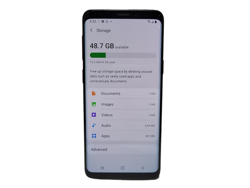 Samsung Galaxy S9 64GB (SM-G960W) READ $