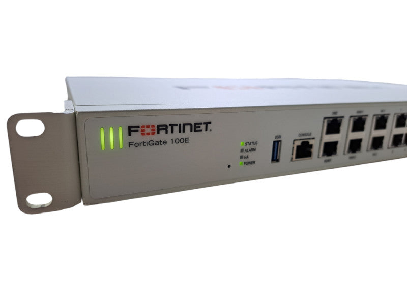Fortinet FortiGate 100E | 16-Port Firewall 2-SFP Security Appliance FG-100E