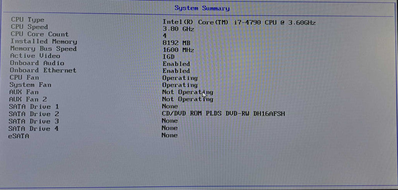 Lenovo ThinkStation P300 | i7-4790 @ 3.60GHz 4C, 8GB DDR3, No HDD/OS