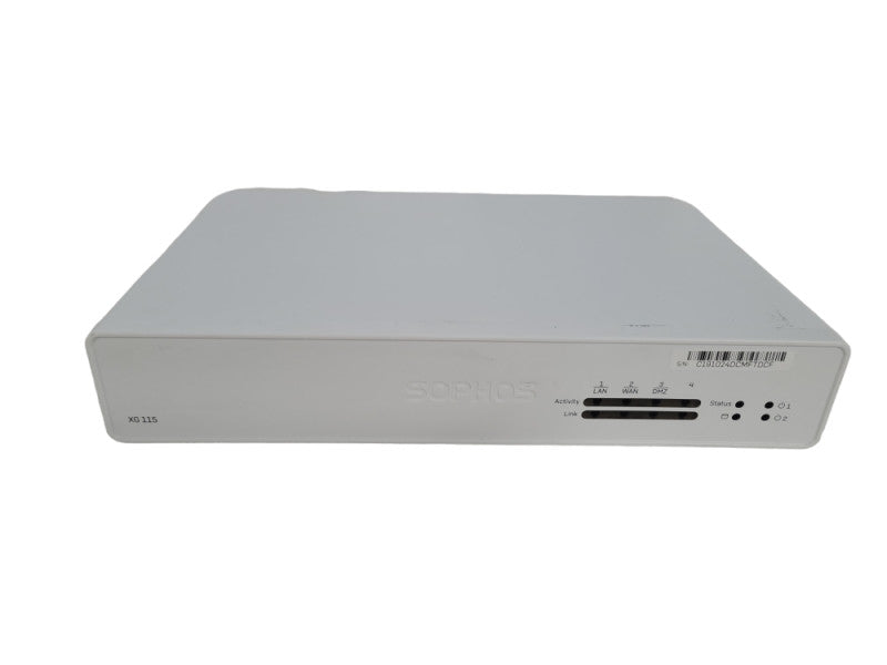 Sophos XG115 Rev 3, 4-Port Gigabit Firewall Appliance, Factory Reset !