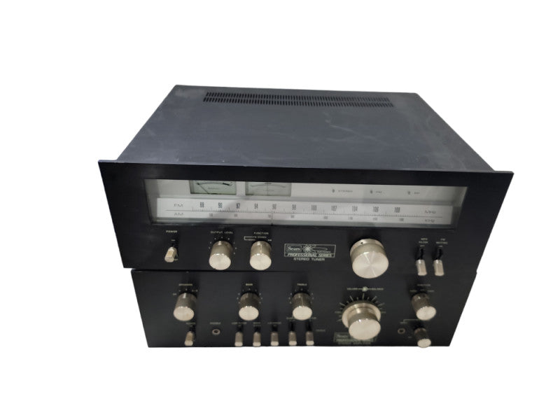 Vintage Sears Professional Series Amp AM 4658 and Tuner TR 6658