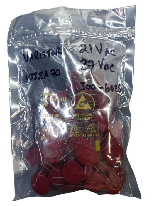 Package of 100 Varistors New Different Sizes P18Z40-1608 P33Z70-1646  Q=