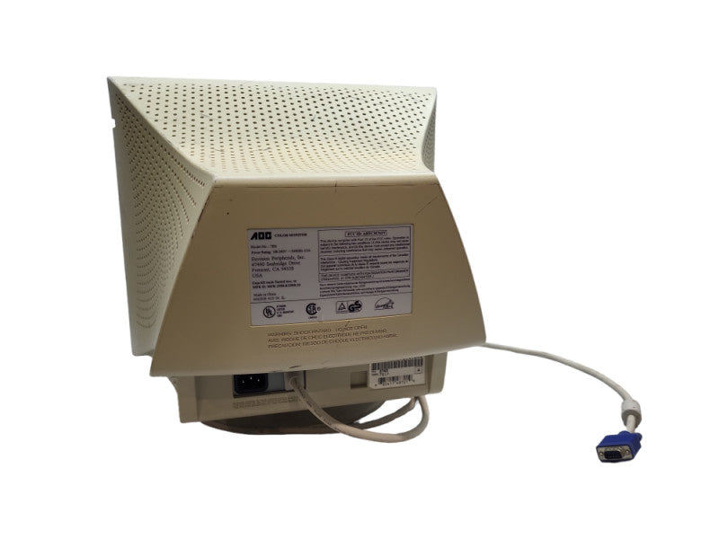 AOC Spectrum 7Elr 17 inch VGA CRT Monitor For Parts &