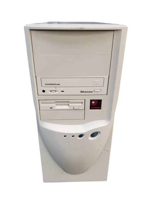 Vintage Desktop Tower FireStorm Pentium III 366Mhz 1GB RAM NO HDD @