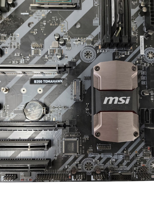 MSI B350 TOMAHAWK Gaming Motherboard|With Ryzen 5 1600 and Hyper X DDR4 ram