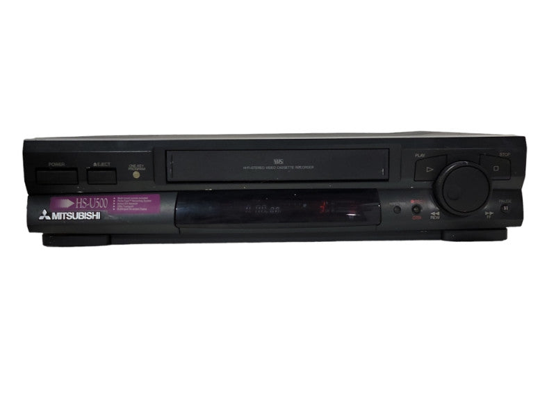 Mitsubishi VCR Video Cassette Recorder HS-U500 VHS Taper Player Recorder