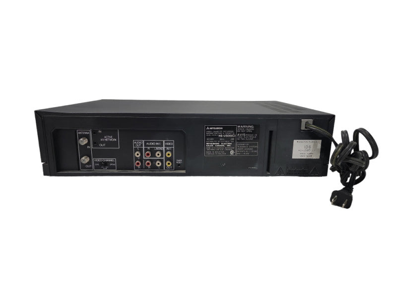 Mitsubishi VCR Video Cassette Recorder HS-U500 VHS Taper Player Recorder