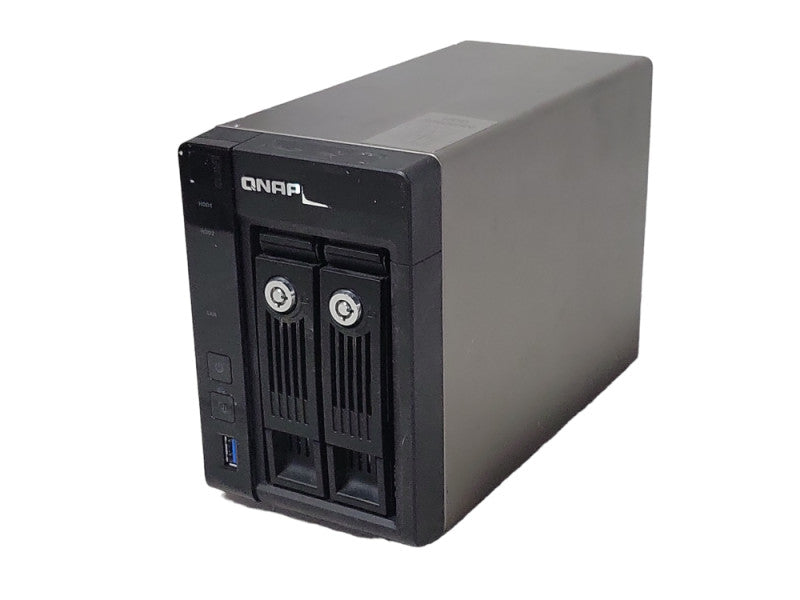 QNAP TS-253A 2-Bay Network Attached Storage 2x 3TB HDD, READ _