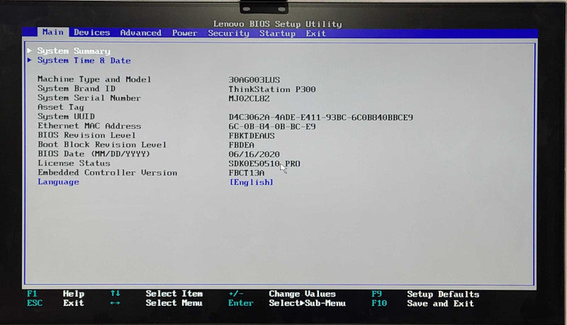 Lenovo ThinkStation P300, Xeon E3-1231 v3 3.50GHz, 6GB RAM, No HDD