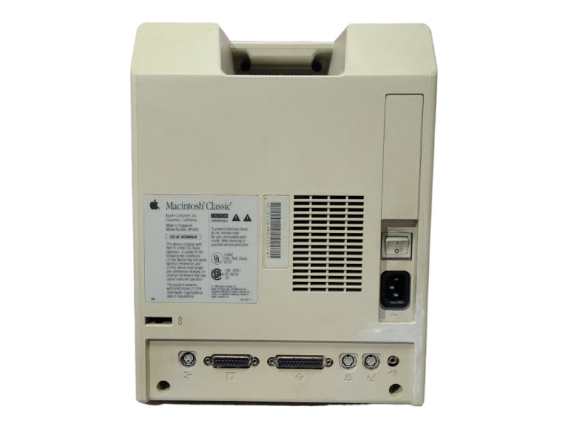 Vintage Apple Macintosh Classic Desktop Computer, M01420