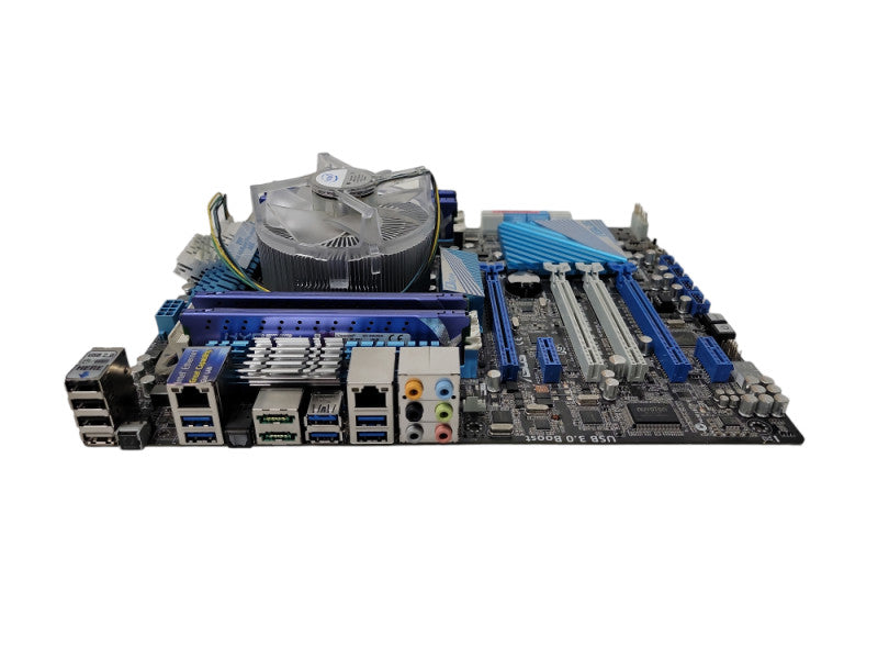 For ASUS P9X79 DELUXE motherboard X79 LGA2011|i7 382 |16GB DDR3| for parts