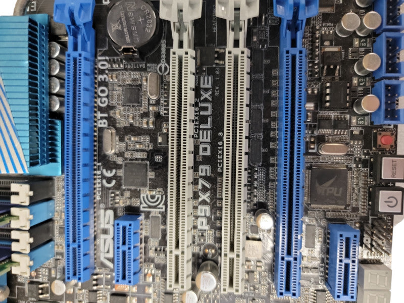 For ASUS P9X79 DELUXE motherboard X79 LGA2011|i7 382 |16GB DDR3| for parts