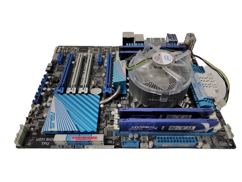 For ASUS P9X79 DELUXE motherboard X79 LGA2011|i7 382 |16GB DDR3| for parts