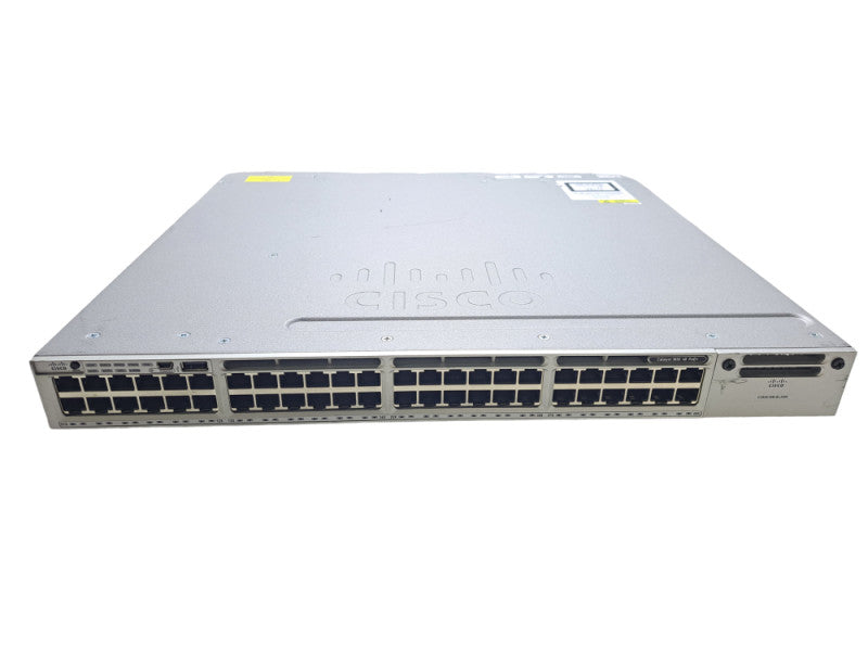 Cisco WS-C3850-48P-E | 48-Port Gigabit PoE+ Network Switch | 1x 715W PSU