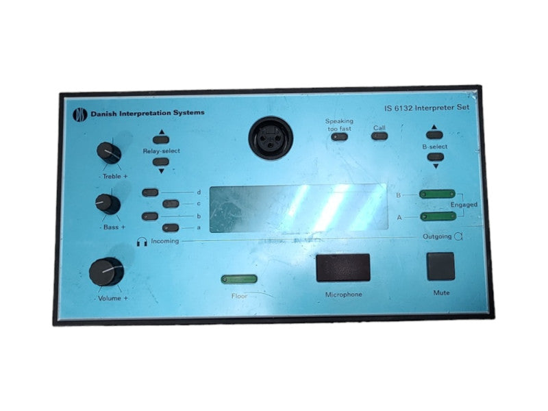DANISH INTERPRETATION SYSTEMS IS 6132 IS6132 Interpreter Set, READ