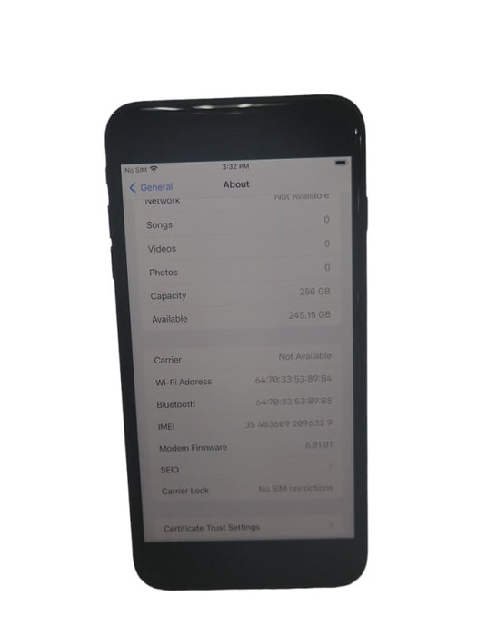Apple iPhone 8 Plus 256GB Unlocked phone _