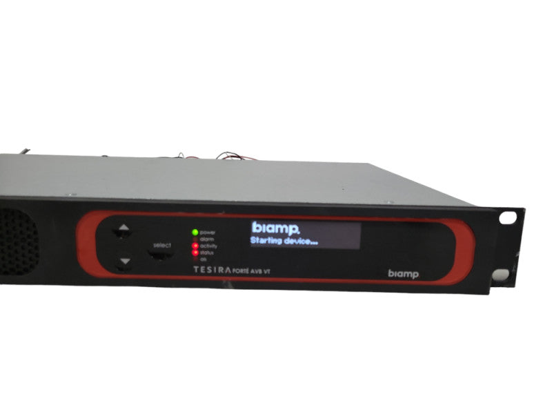 Biamp Tesira Forte AVB VT Digital Audio Signal Processor, READ _