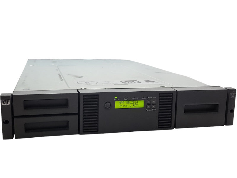 HP Storageworks MSL2024 Tape Library with 1x LTO6 6Gb/s SAS Drive _