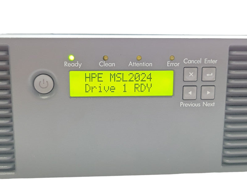HP Storageworks MSL2024 Tape Library with 1x LTO6 6Gb/s SAS Drive _