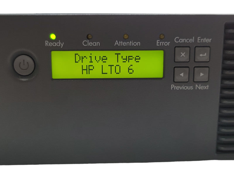 HP Storageworks MSL2024 Tape Library with 1x LTO6 6Gb/s SAS Drive _