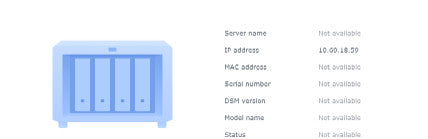 Synology DS412+ Disk Station 4-Bay Network Attached Storage 4x 2TB HDD !