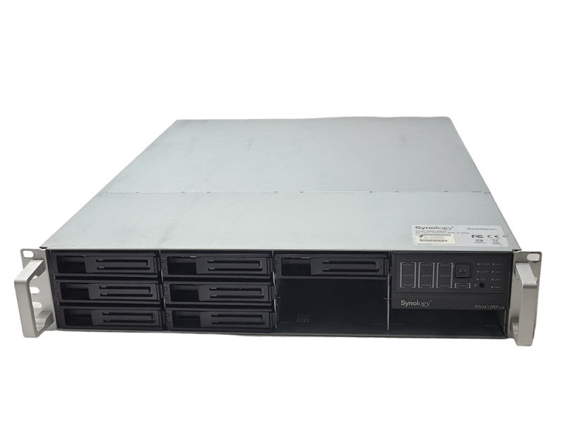Synology RackStation RS3412RPxs 10-Bay storage w/ 7x 3TB HDD, 2x PSU, READ _
