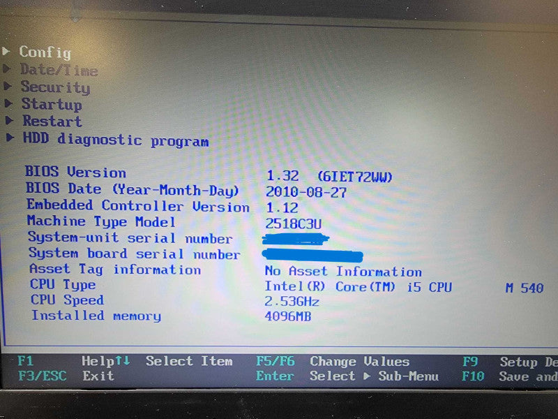 Lenovo ThinkPad T410| i5-M540| 4GB DDR3| NO HDD  Î² BudLap