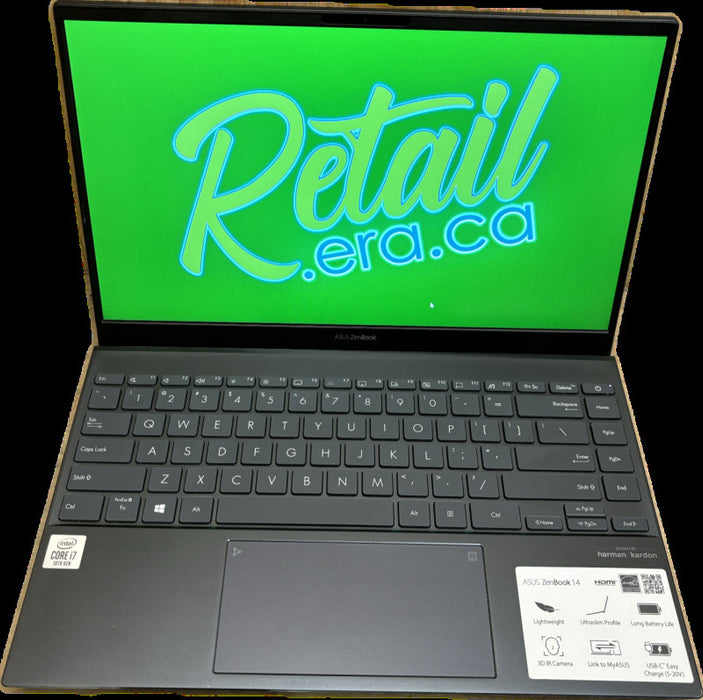 Asus ZenBook 14 UX425J Intel Core i7-1065G7@1.3GHz 8GB RAM 512GB SSD READ!  Lap200