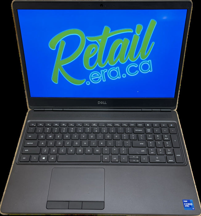 Dell Precision 7560 i7-11850H@2.5GHz NVIDIA T1200 4GB GPU 32GB 512SSD READ!  Lap200