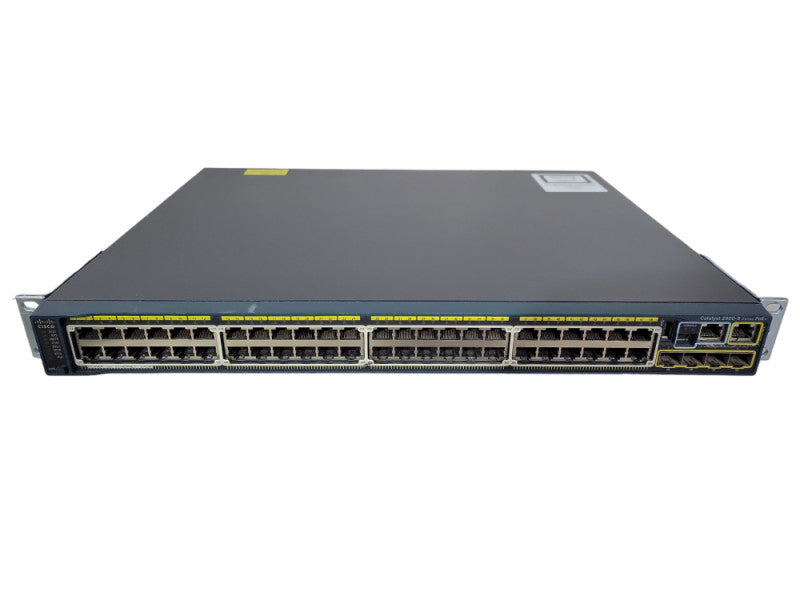 Cisco WS-C2960S-48LPS-L, 48-Port Gigabit PoE+ Managed Switch !