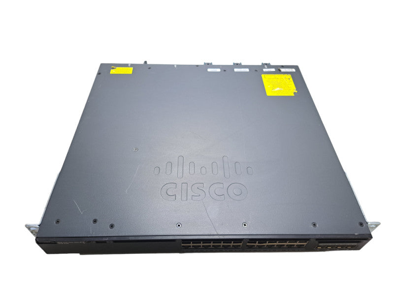 Cisco WS-C3650-24PS-E | 24-Port Gigabit PoE+ Network Switch | 1x 640W PSU