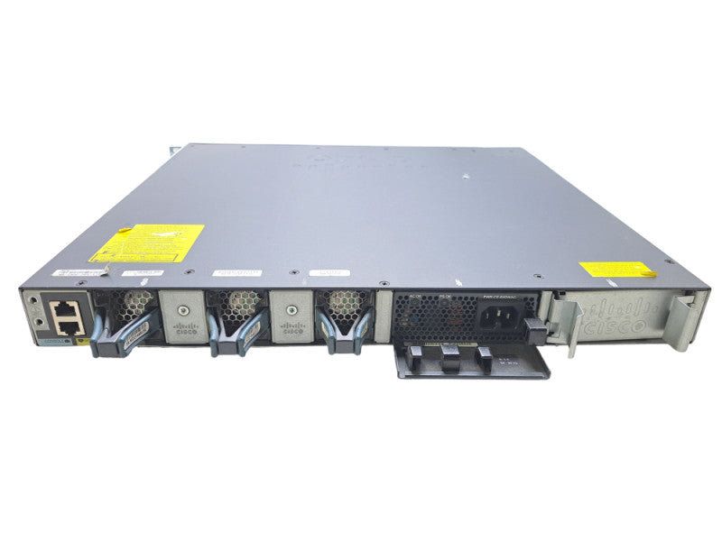 Cisco WS-C3650-24PS-E | 24-Port Gigabit PoE+ Network Switch | 1x 640W PSU