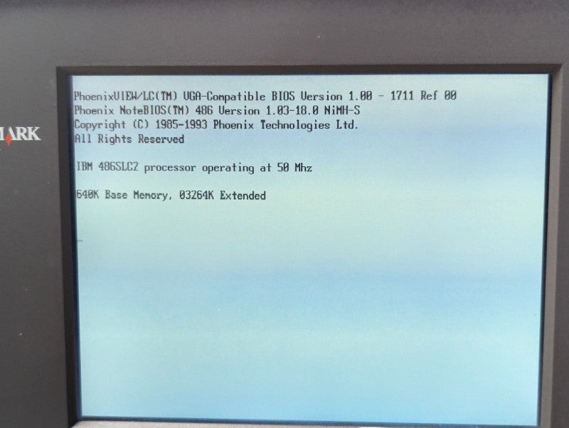 RARE Vintage Lexmark LexBook SE10 Model 3040MX Vintage Laptop  -