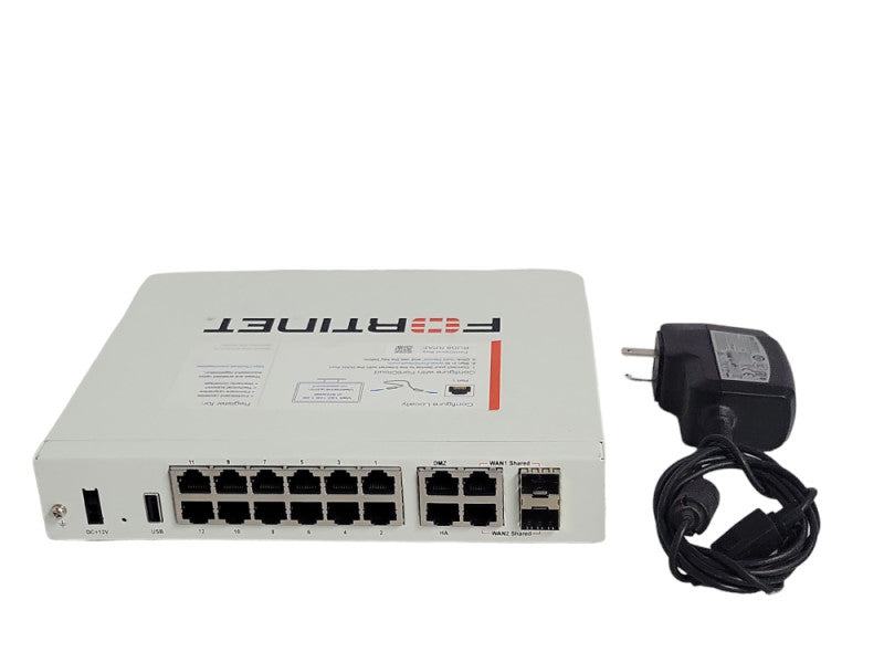 Fortinet Fortigate 80E Next Generation VPN Firewall w/ Power adapter, READ _