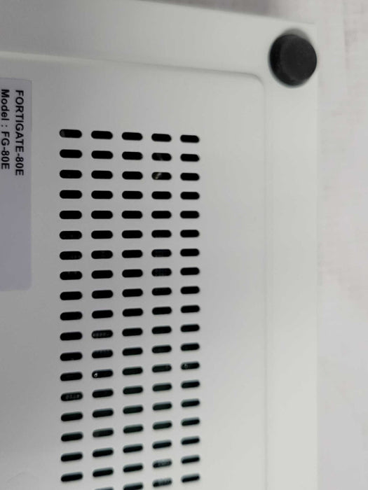 Fortinet Fortigate 80E Next Generation VPN Firewall w/ Power adapter, READ _
