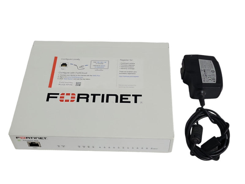 Fortinet Fortigate 80E Next Generation VPN Firewall w/ Power adapter, READ _